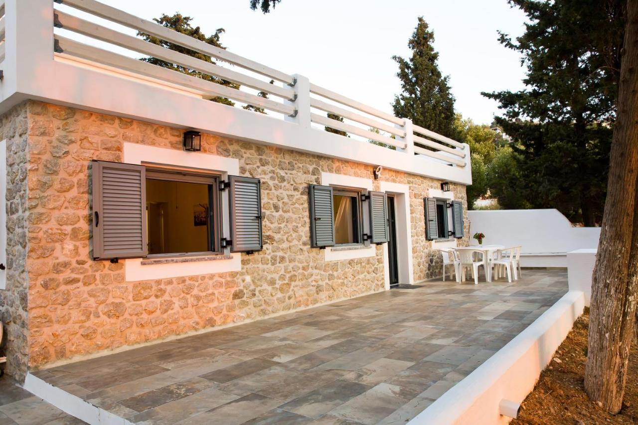 Marialenas House - Stone House At Myrties Beach Kalymnos Exterior photo
