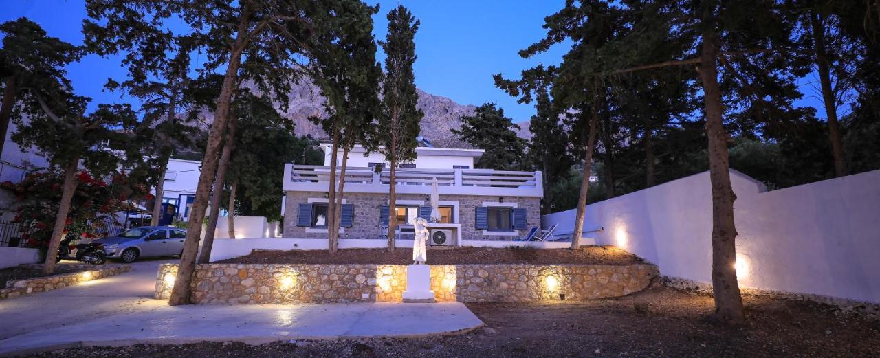 Marialenas House - Stone House At Myrties Beach Kalymnos Exterior photo
