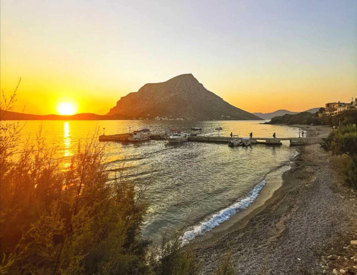 Marialenas House - Stone House At Myrties Beach Kalymnos Exterior photo
