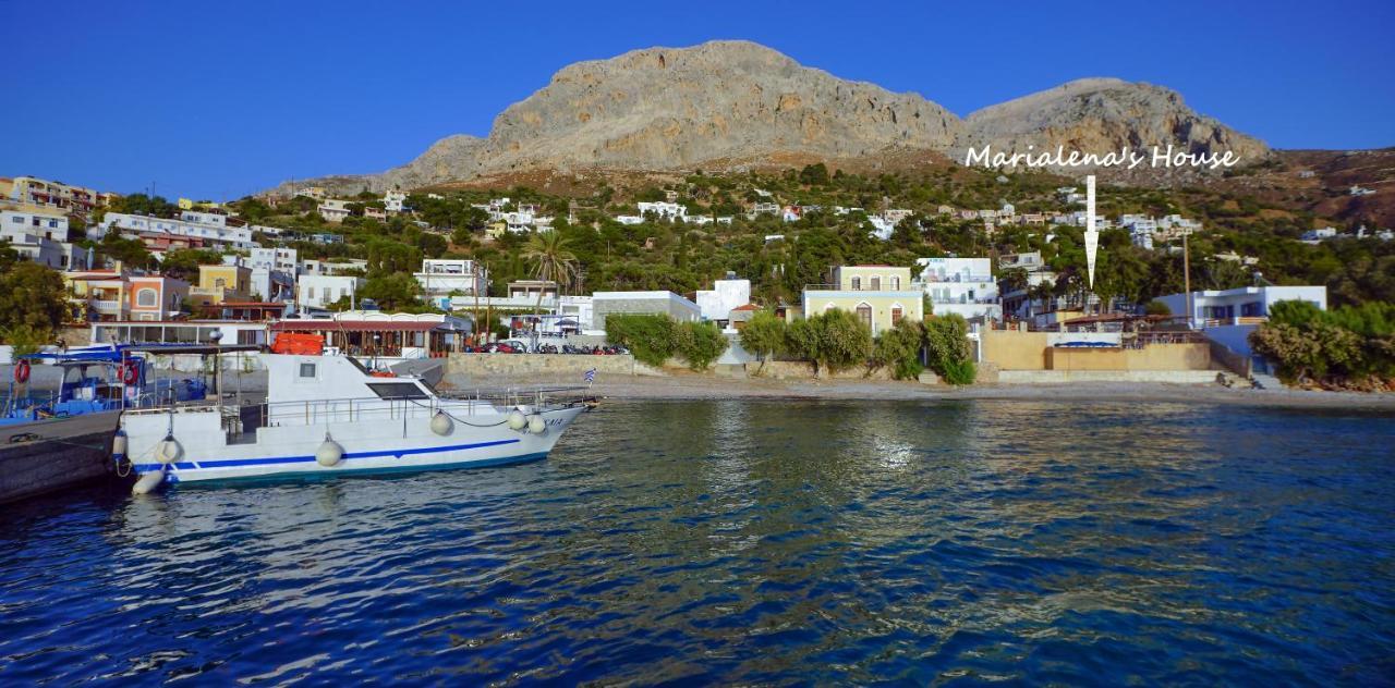 Marialenas House - Stone House At Myrties Beach Kalymnos Exterior photo