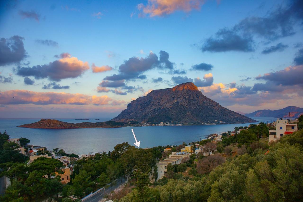 Marialenas House - Stone House At Myrties Beach Kalymnos Exterior photo