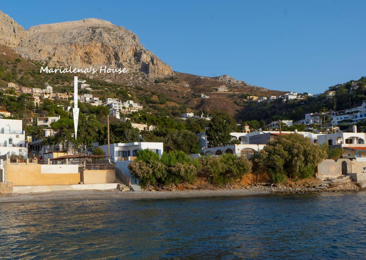 Marialenas House - Stone House At Myrties Beach Kalymnos Exterior photo