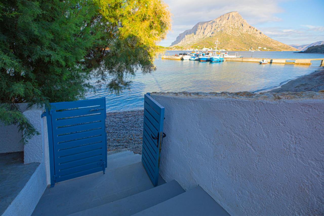 Marialenas House - Stone House At Myrties Beach Kalymnos Exterior photo